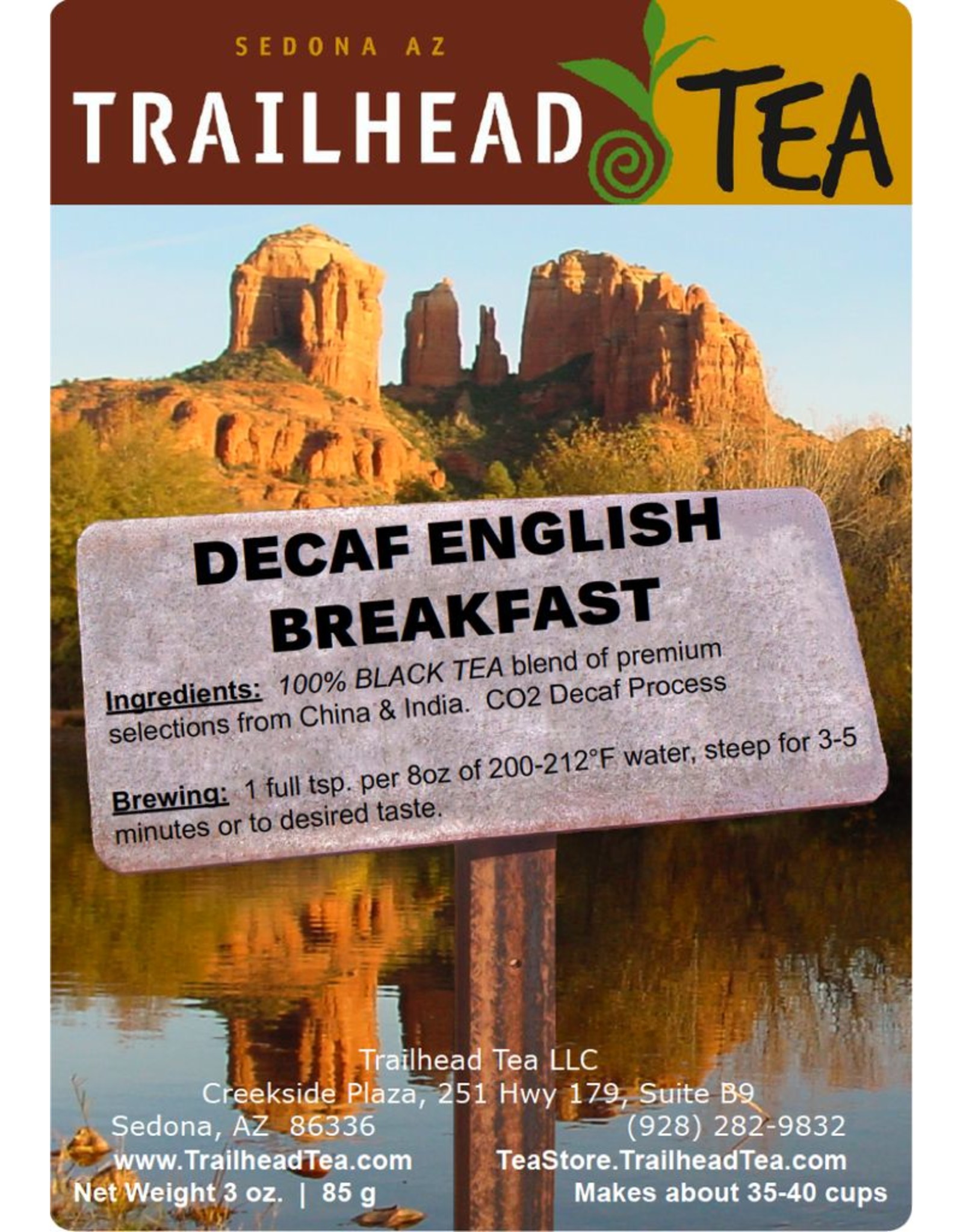 Tea Blended Decaf English Breakfast