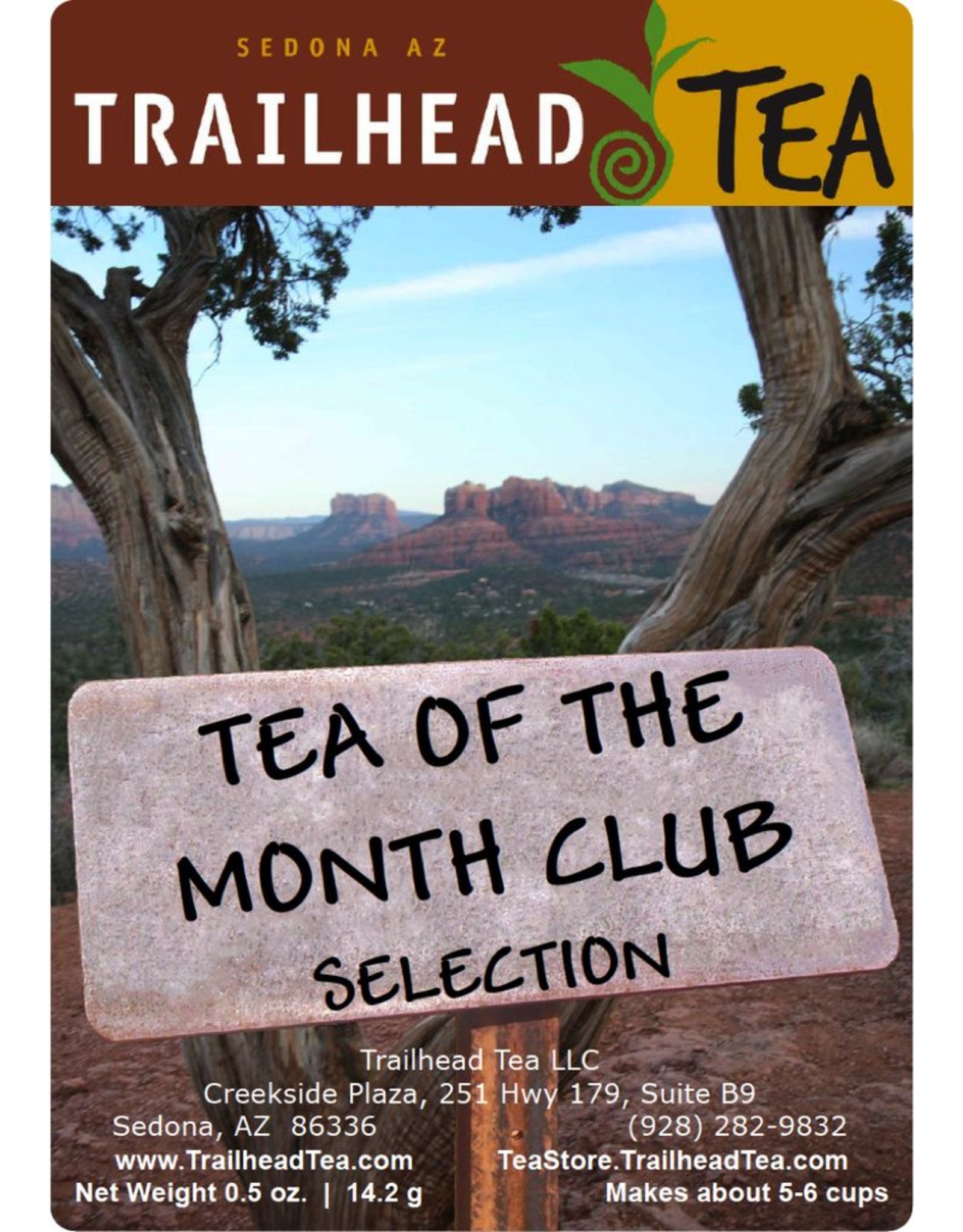 Tea Blended Tea-Of-The-Month-Club is a variable selection, offered for only $3, to any web order over $40