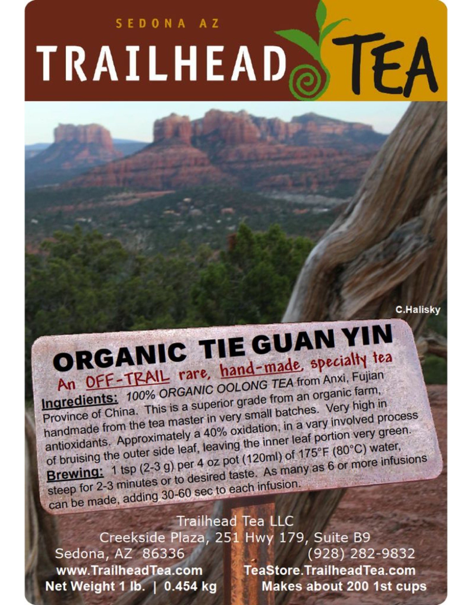 Off-Trail-Rare Tie Guan Yin, Organic Top/Handmade Tie Guan Yin (Off-Trail Oolong)