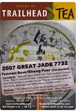 Tea from China 2007 Great Jade 7732 Puer (Raw/Sheng)