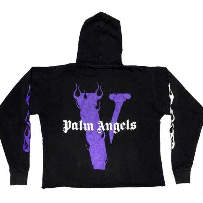 palm angels x vlone hoodie