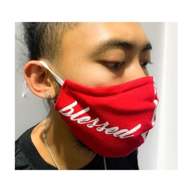 FRESH FRESH V2 Blessed Face Mask Red/White