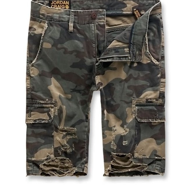 Jordan Craig Jordan Craig 4453C Camo Cargo Short w/Open Woodland