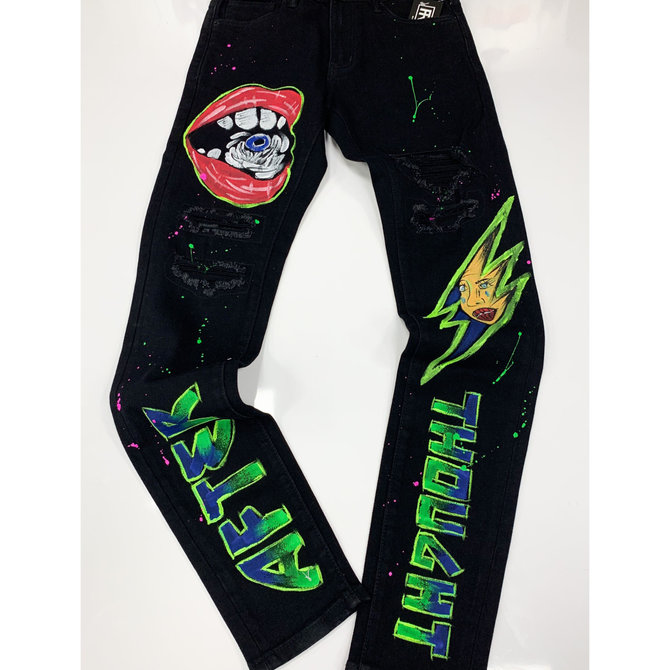 newest embellish jeans