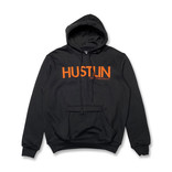 SAVS Hustlin Hoodie Black/Orange