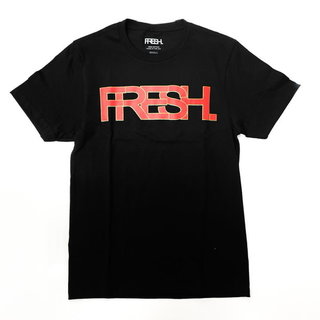FRESH FRESH Logo Tee Black/Red/Gold