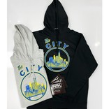 FRESH FRESH The City Circle Hoodie Blk/Blue/Yellow