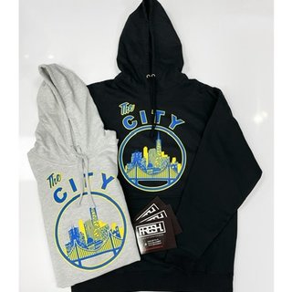 FRESH FRESH The City Circle Hoodie Blk/Blue/Yellow