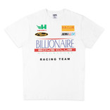 Billionaire Boys Club BBC Racing Team SS Tee Bleach White