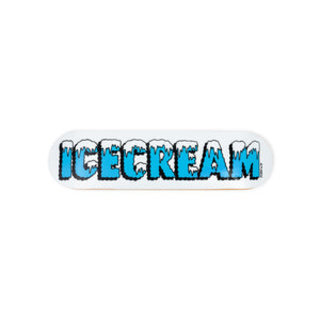 Ice Cream Ice Cream Cold Goods Skate Deck White