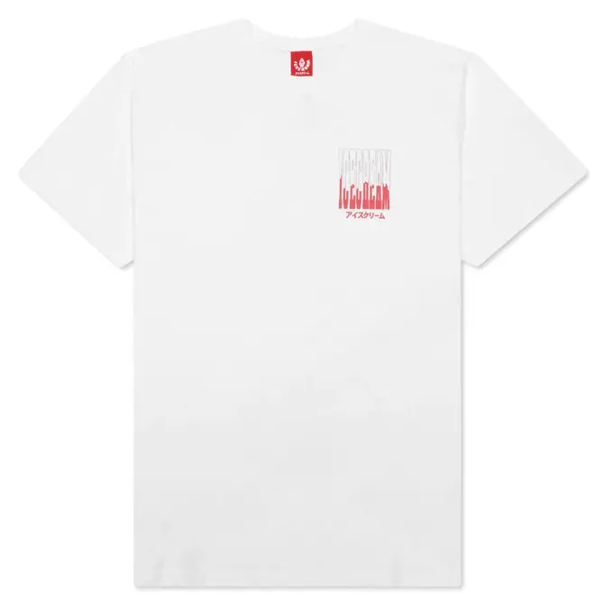 Ice Cream Big Drip SS Tee White