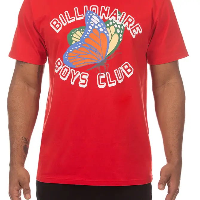 Billionaire Boys Club BBC Monarch SS Knit Red