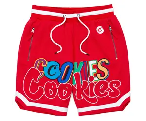 Cookies On The Block Sky Blue Mesh Shorts