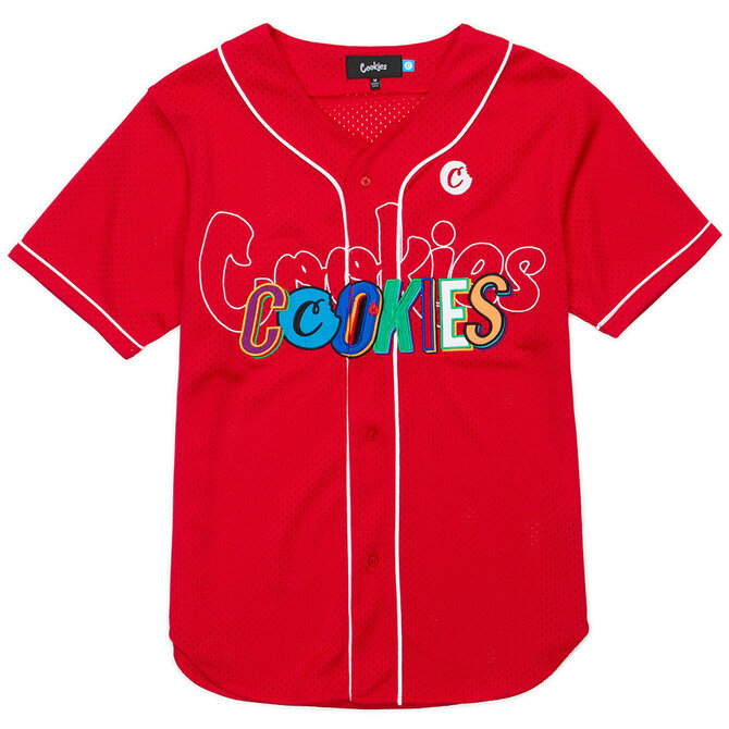 Cookies Cookies On The Block Jersey Red