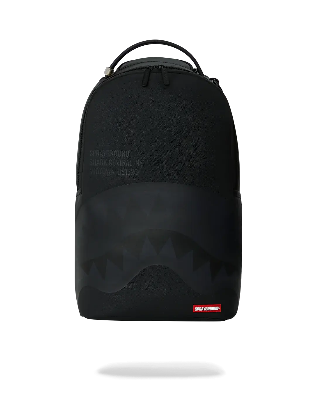 Sprayground Shark Central 2.0 Black DLXSV Backpack - FRESH.