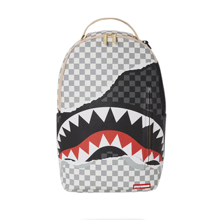 Sprayground Shark Central 2.0 Black DLXSV Backpack - FRESH.