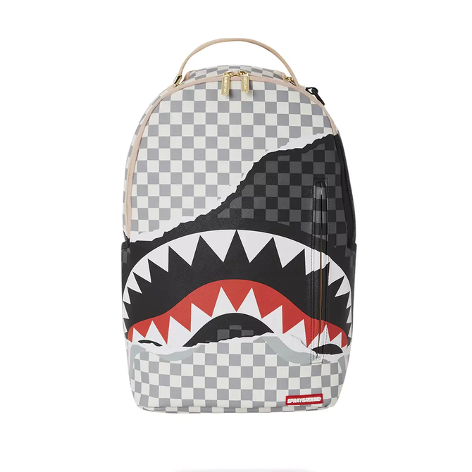 Sprayground, Bags, Sprayground Sharks In Paris Theme Print Duffle Bag