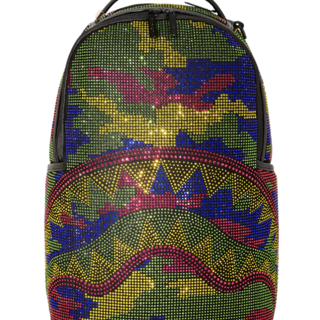 Sprayground Sprayground Trippy Trinity Camo Crystal DLXSF Backpack