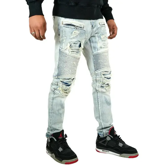 Preme Preme PR-WB-174 Novelty Jean Male Indigo