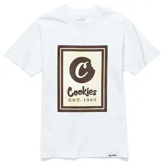 Cookies Cookies Park Ave SS Tee White/Natural