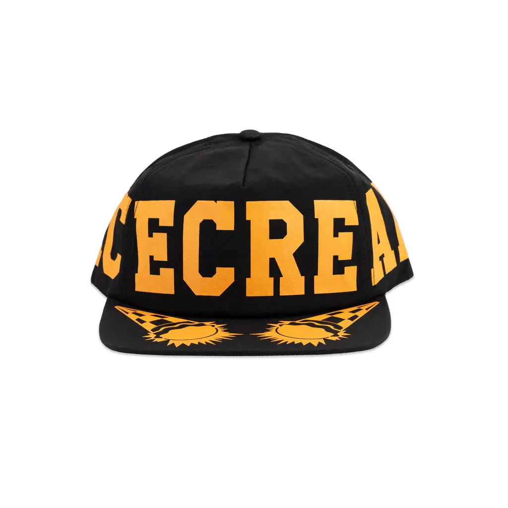 Ice Cream Wrap Trucker Hat Black - FRESH.