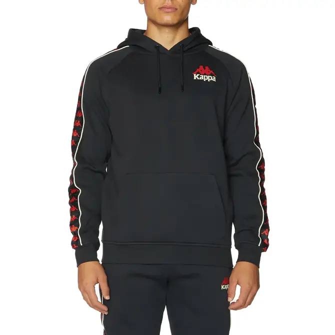 Kappa 222 Banda Lupine Hoodie ADV JetBlk FRESH