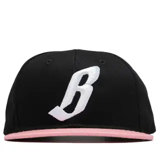 Billionaire Boys Club BBC F223 Flying B Snapback Hat Black