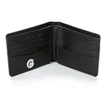 Cookies Cookies Leather Monogram Embossed Wallet Black