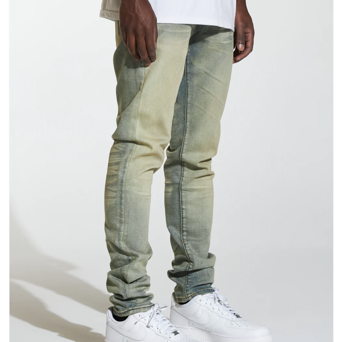 Crysp Crysp Atlantic Straight Denim Sand Wash