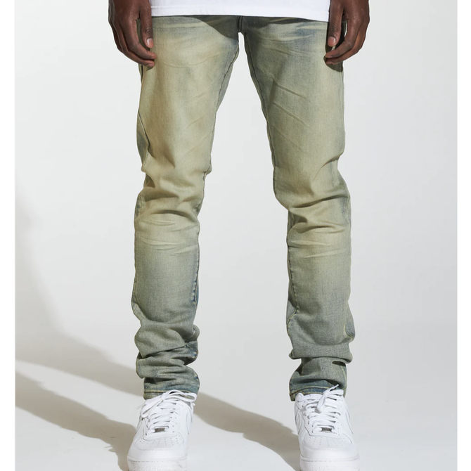 Crysp Crysp Atlantic Straight Denim Sand Wash