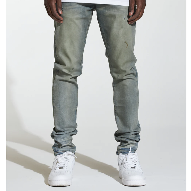 Crysp Crysp H23 Atlantic Denim Stone No Rips