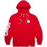 Cookies Cookies C Bite Logo Zip Front Hoody Red