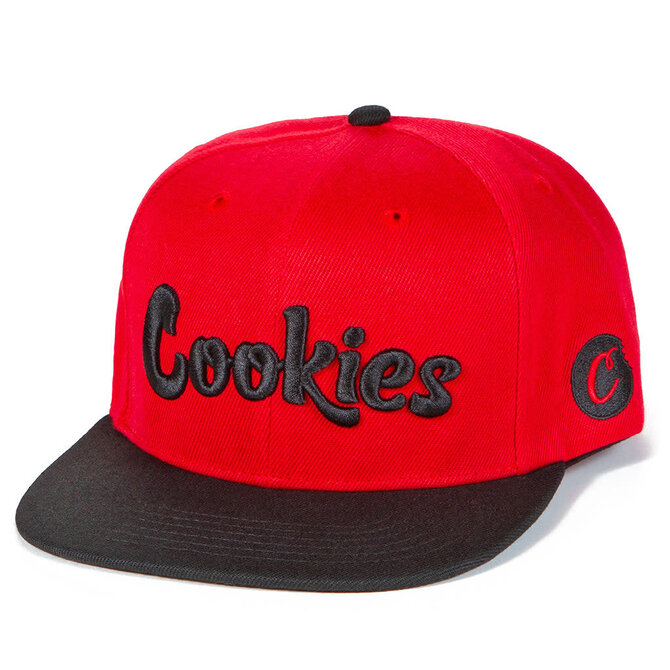 Cookies Cookies Original Mint Twill Snapback Red/Blk