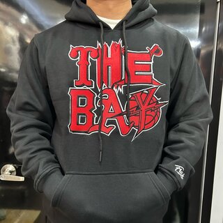 FRESH The Bay Embroidered Hoodie Black/Red