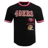 Pro Standard PS SF 49ers Retro Classic DK Tee Black