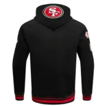 Pro Standard PS SF 49ers Mash Up Rib Fleece Hoodie Blk/Red/Blk