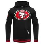 Pro Standard PS SF 49ers Mash Up Rib Fleece Hoodie Blk/Red/Blk