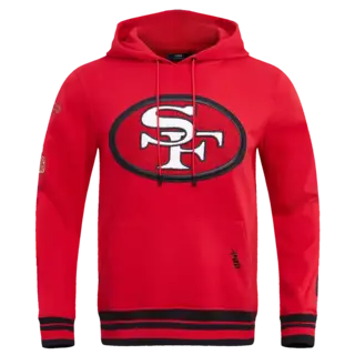 PS SF 49ERS Retro Classic FLC Hoodie Red/Black