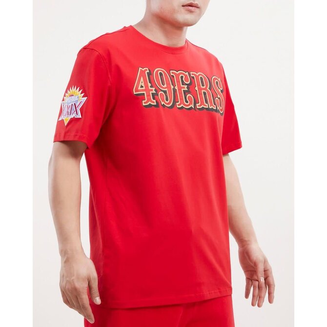 PS SF 49ers Tackle Twill SJ Tee Red