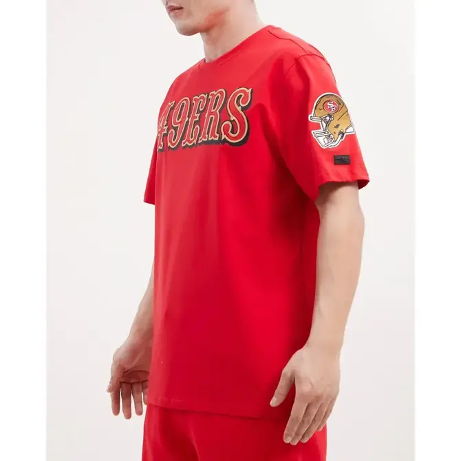 PS SF 49ers Tackle Twill SJ Tee Red