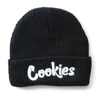 Cookies Cookies Original Mint Embroidered Beanie  Black/White