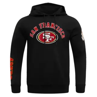 Pro Standard PS SF 49ers Classic Bristle FLC PO Hoodie Black