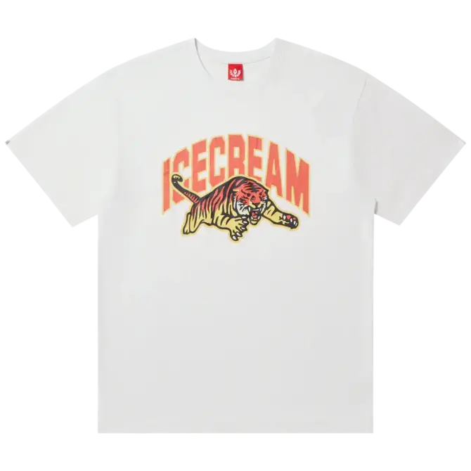 Ice Cream Ice Cream F24 Tiger SS Tee White