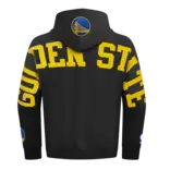 Pro Standard PS GS Warriors Wingspan Drp Shoulder Hoodie Black