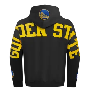 Pro Standard PS GS Warriors Wingspan Drp Shoulder Hoodie Black