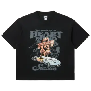 Billionaire Boys Club BBC Ride Stables SS Knit (Cropped Fit) Black