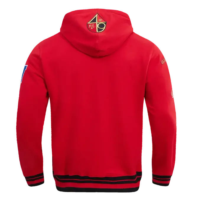 PS SF 49ERS Retro Classic FLC Hoodie Red/Black