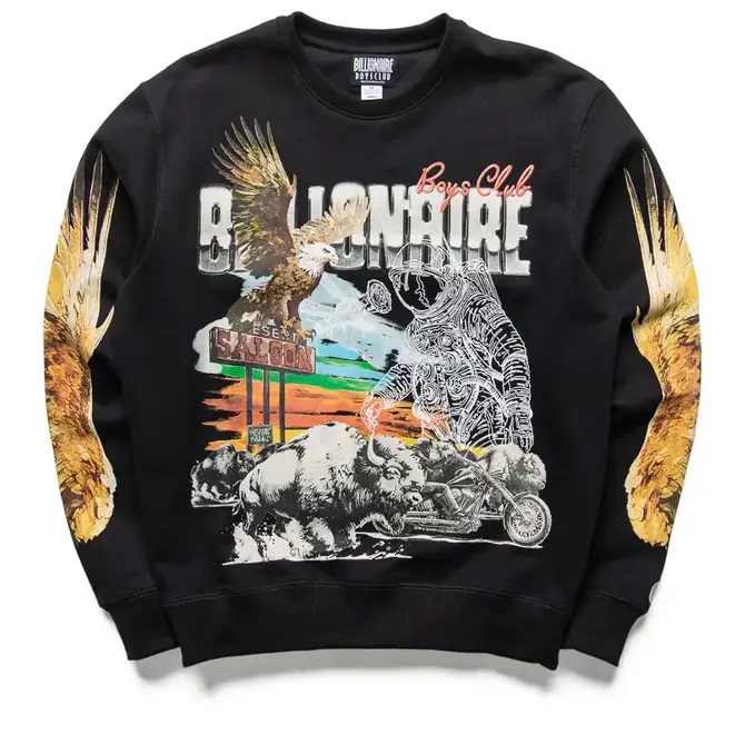 Billionaire Boys Club BBC Desert Eagle Sweatshirt Black