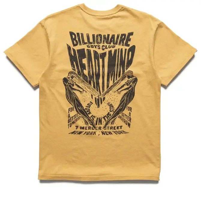 Billionaire Boys Club BBC H24 Heart and Mind SS Knit Curry