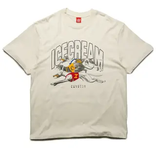 Ice Cream Ice Cream The Race SS Knit (O/S) Whisper White Ice Cream Ice Cream The Race SS Knit (O/S) Whisper White